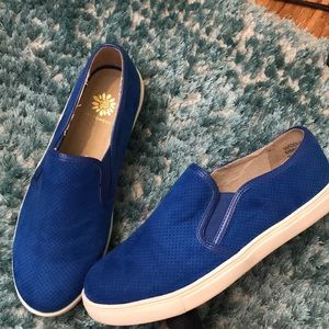 Royal Blue Slip-on Tennies!!